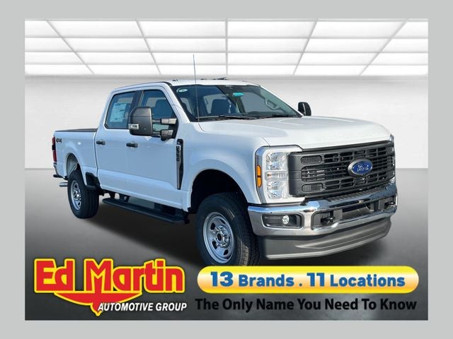 2026 Ford F-350SD XL in Oxford White — front three-quarter view