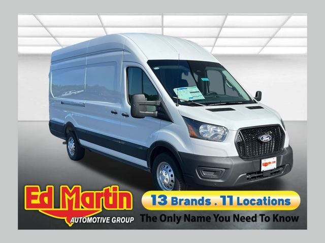 2026 Ford Transit-350 Base in Oxford White — front three-quarter view