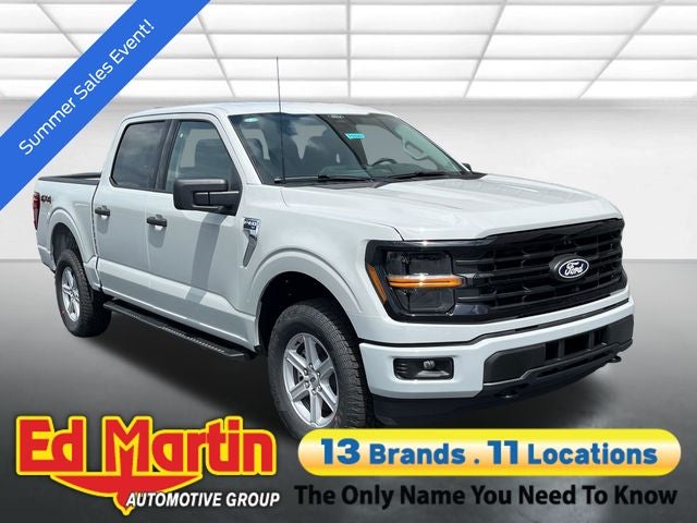2026 Ford F-150 XLT in Avalanche — front three-quarter view