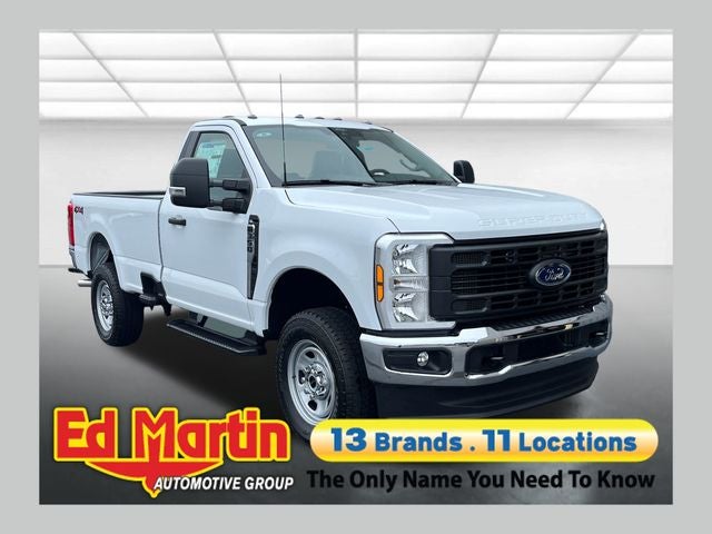 2026 Ford F-350SD XL in Oxford White — front three-quarter view