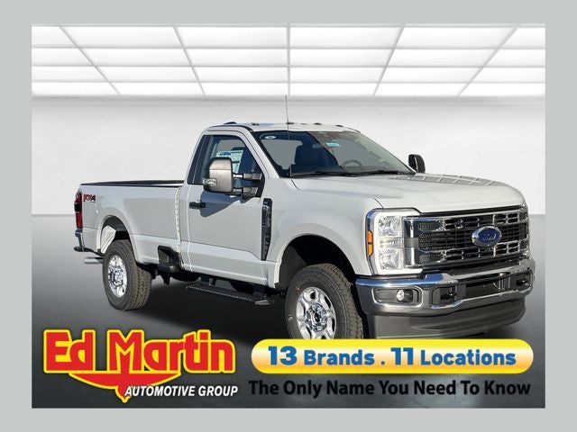 2026 Ford F-350SD XLT in Avalanche — front three-quarter view