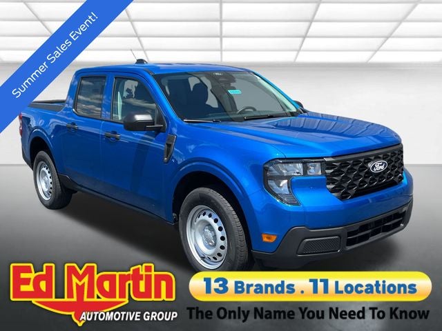 2026 Ford Maverick XL in Blue — front three-quarter view