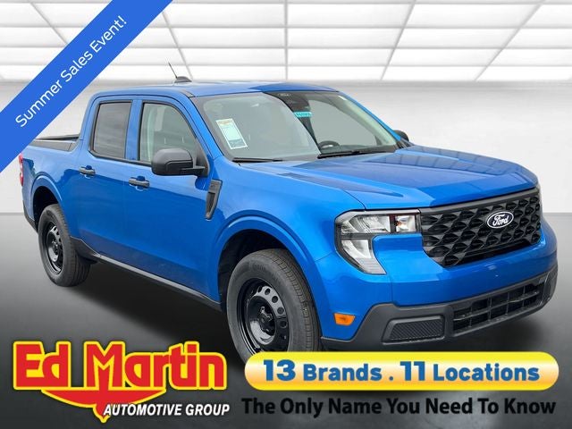 2026 Ford Maverick XL in Blue — front three-quarter view